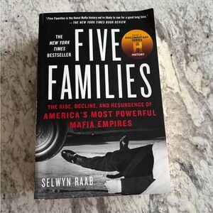 Five Families by Selwyn Raab - Paperback - America’s Most Powerful Mafia Empires